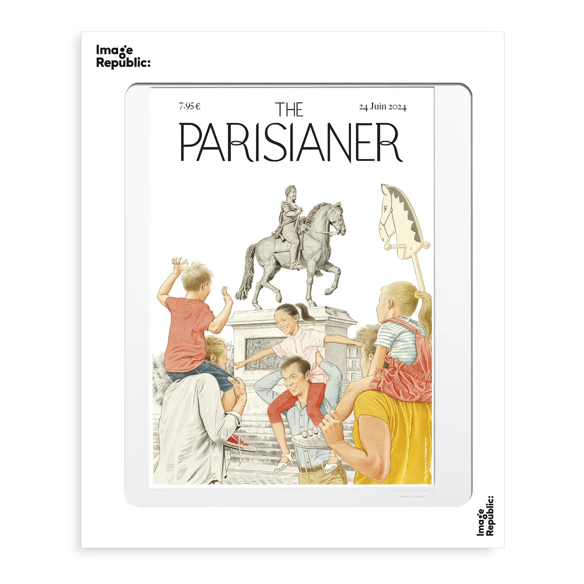 Affiche Sports Equestres - The Parisianer N°115 - Mignon - Image 2