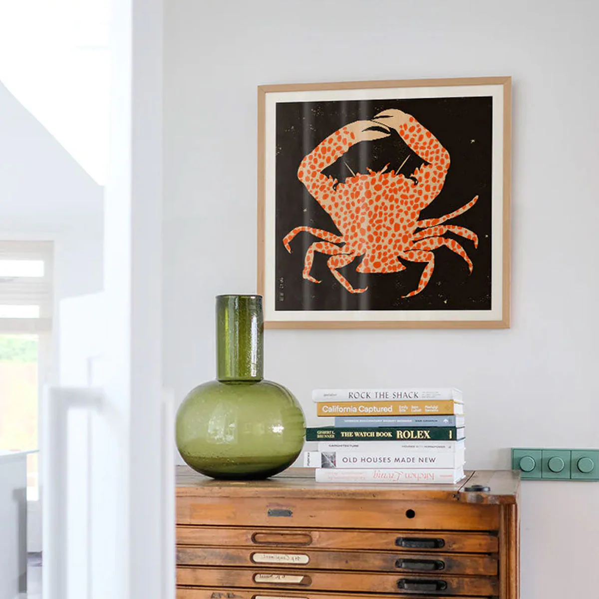 Affiche Spotted Calico Crab - 50 x 50 cm - Image 2