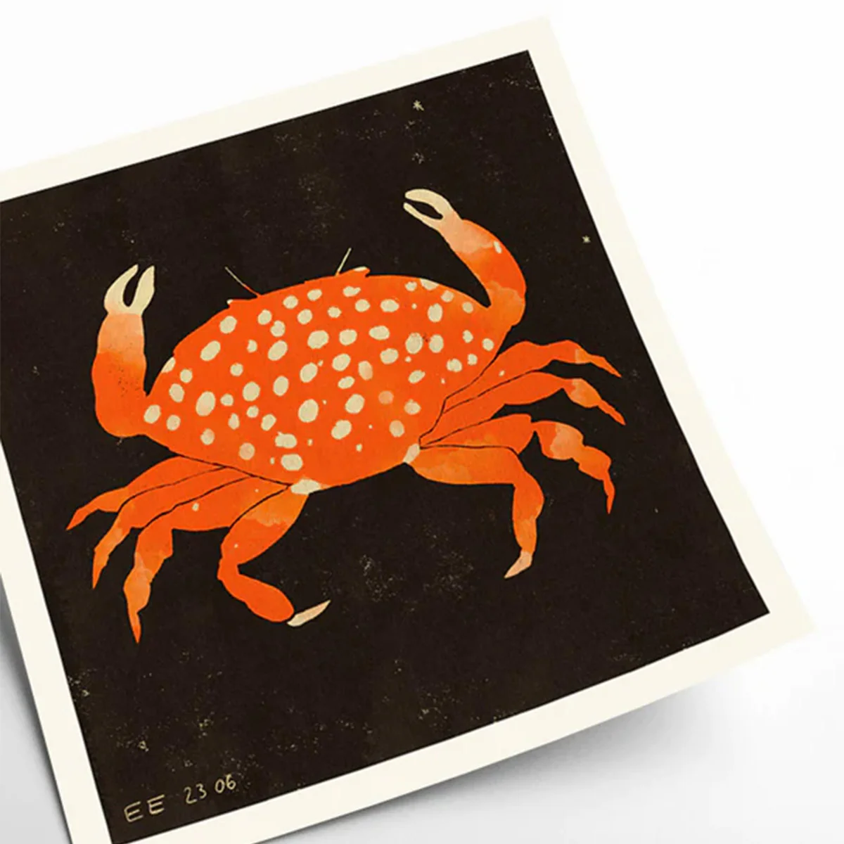 Affiche Enik? Eged - Spotted Crab - 50 x 50 cm - Image 2
