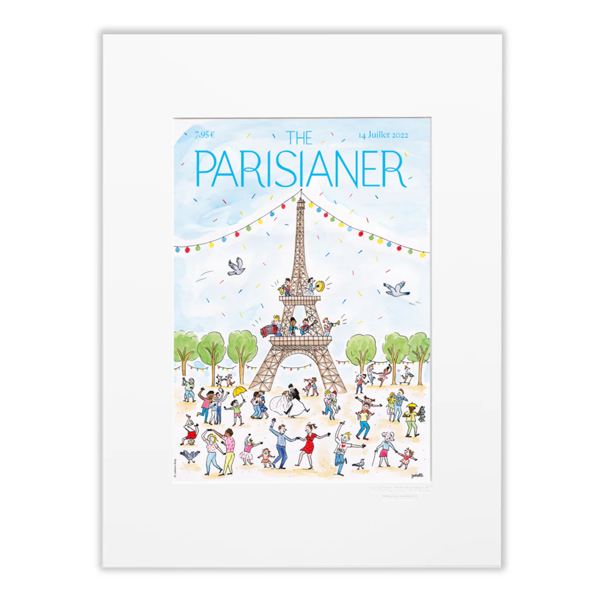 Affiche The Parisianer N°63 - Bailly - Image 2
