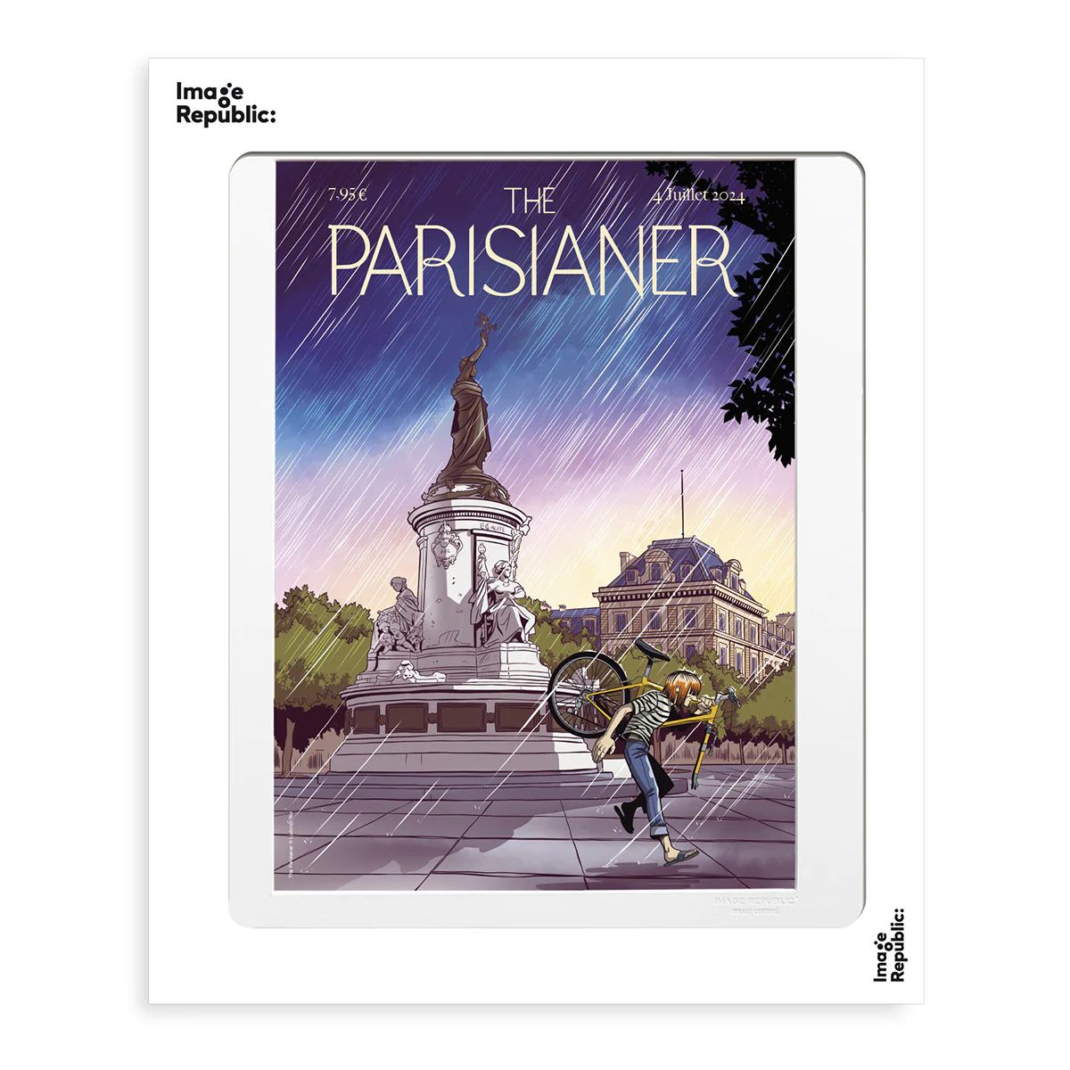 Affiche Triathlon - The Parisianer N°116 - Rio - Image 2