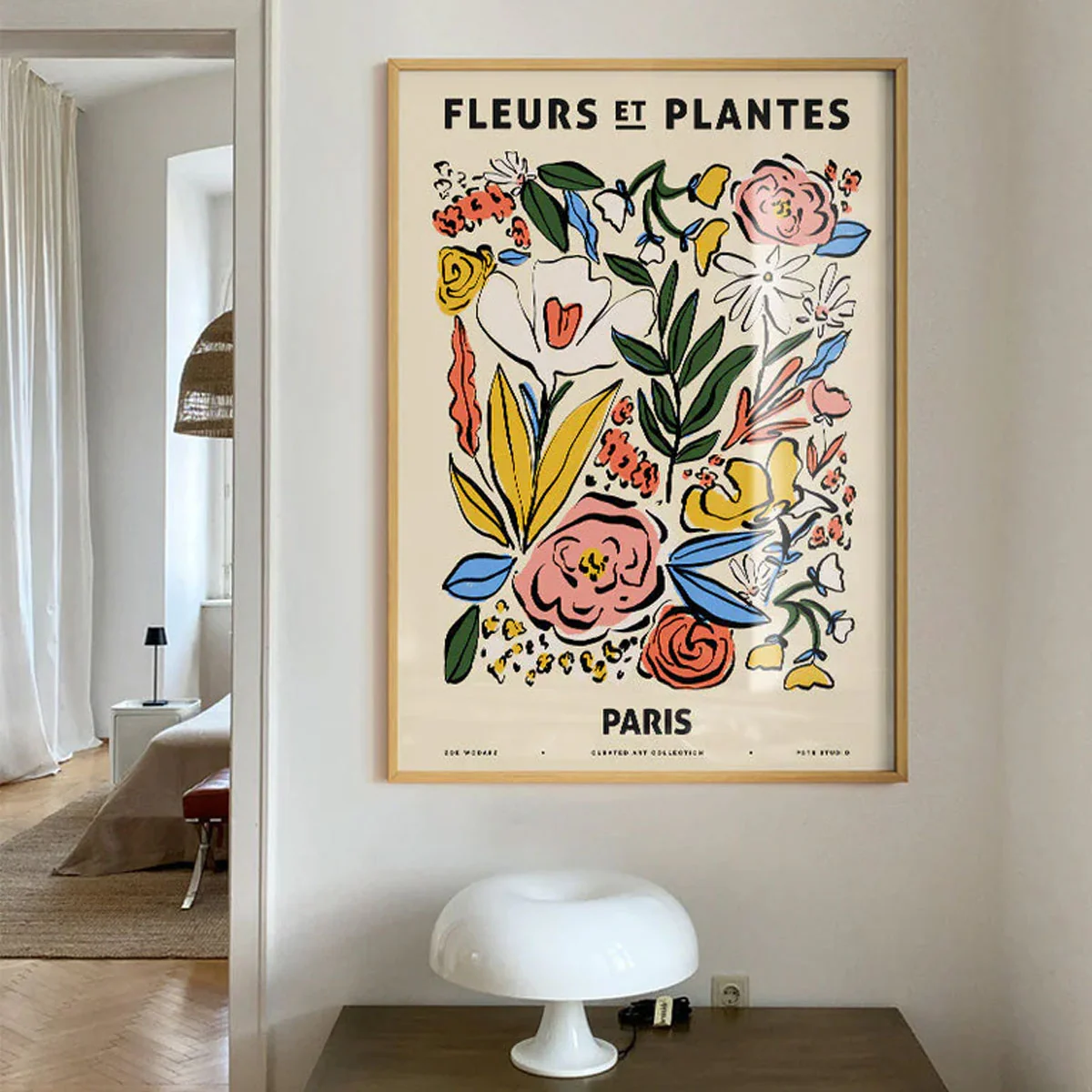 Affiche Zoe Fleurs et Plantes Paris - 50 x 70 cm - Image 2