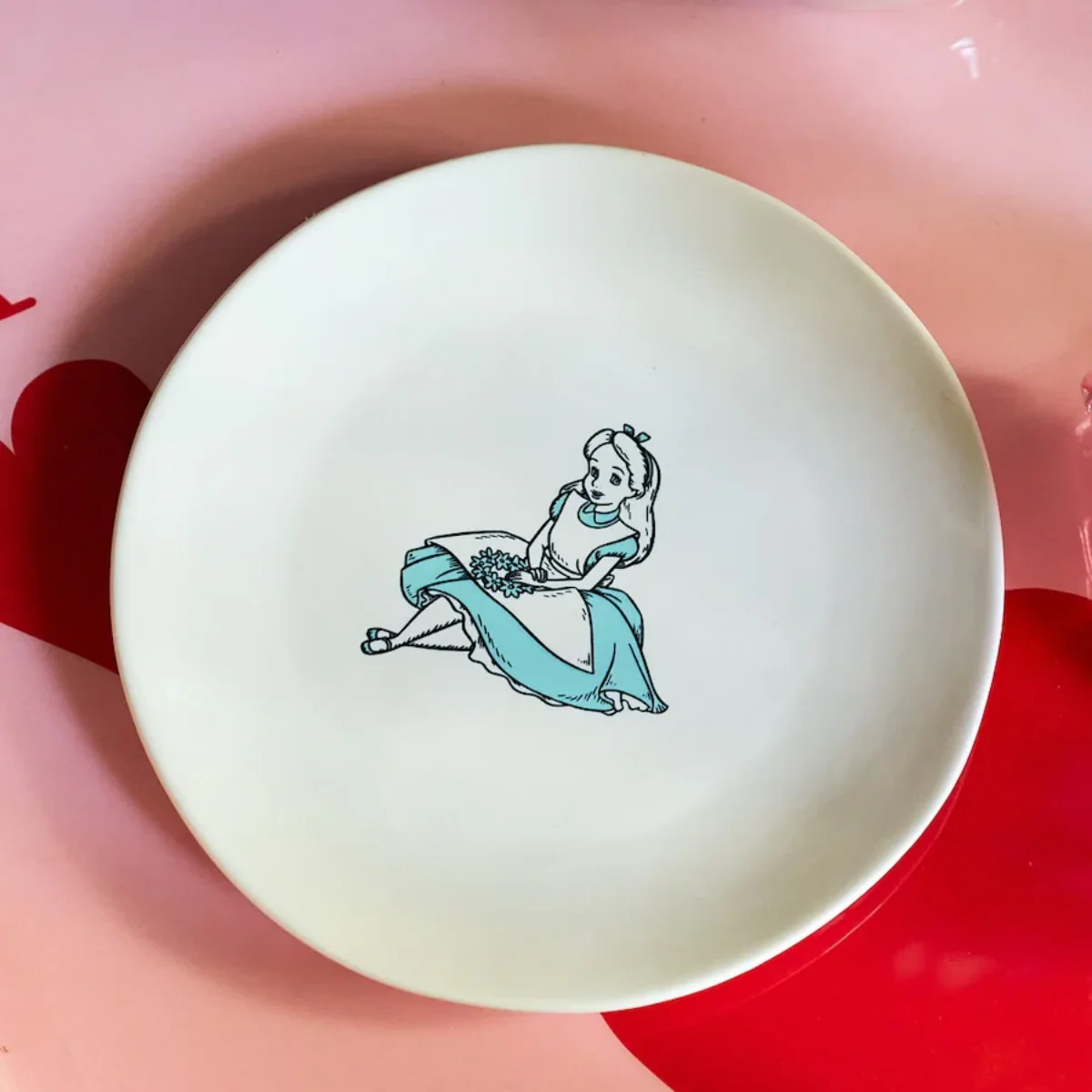 Assiette Dessert Alice In Wonderland - Image 2