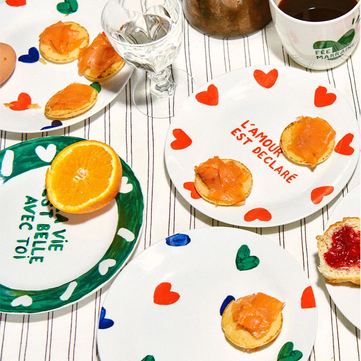 Assiette l'Amour est déclaré - Image 3