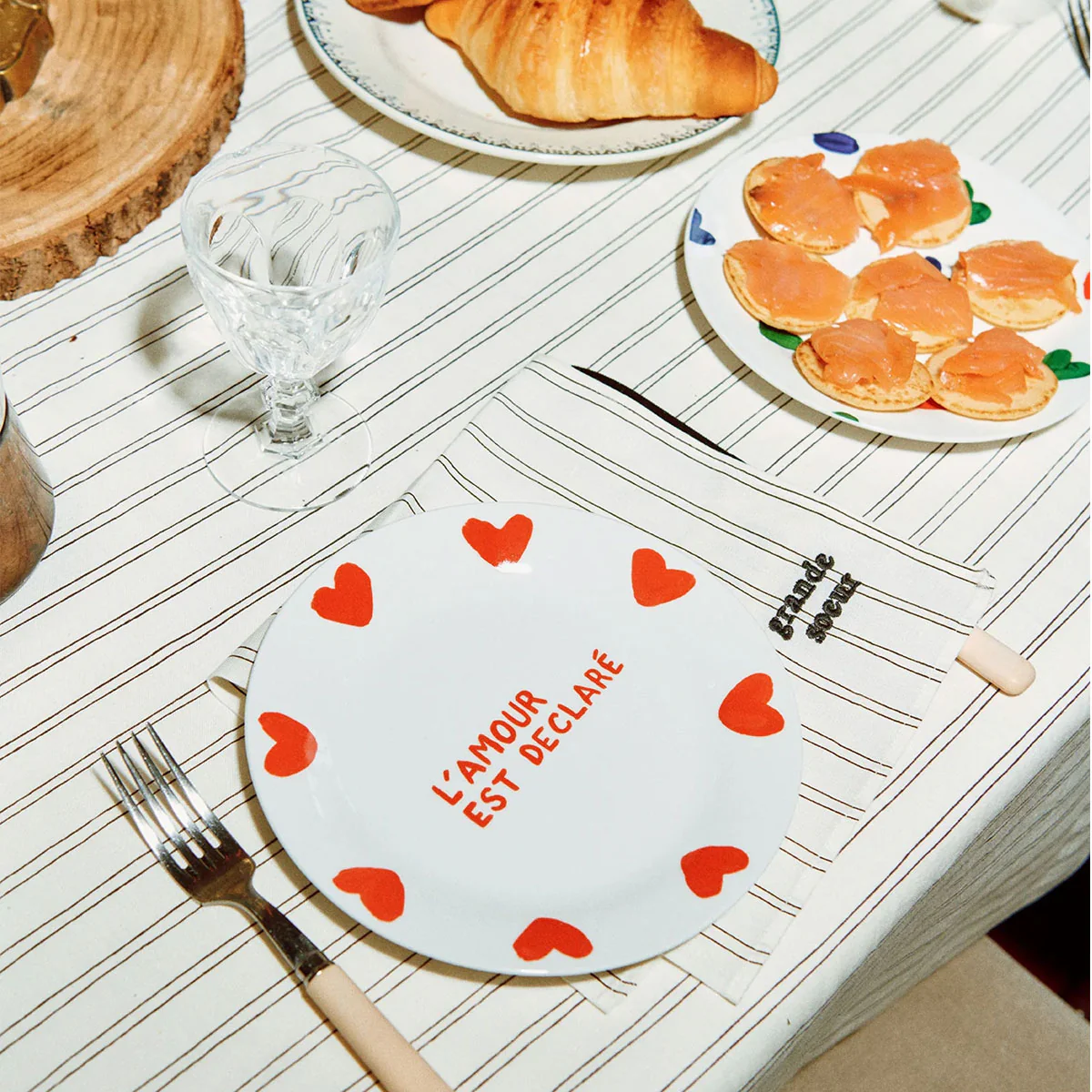 Assiette l'Amour est déclaré - Image 4
