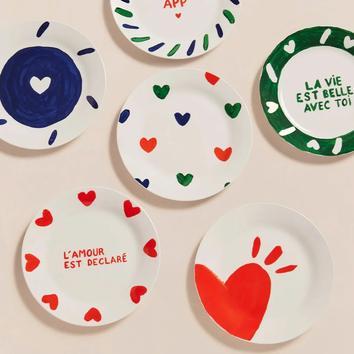 Assiette l'Amour est déclaré - Image 5