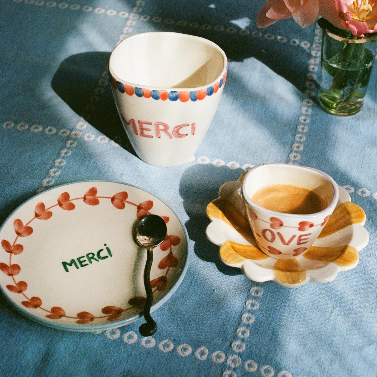Assiette Merci en céramique - Image 3