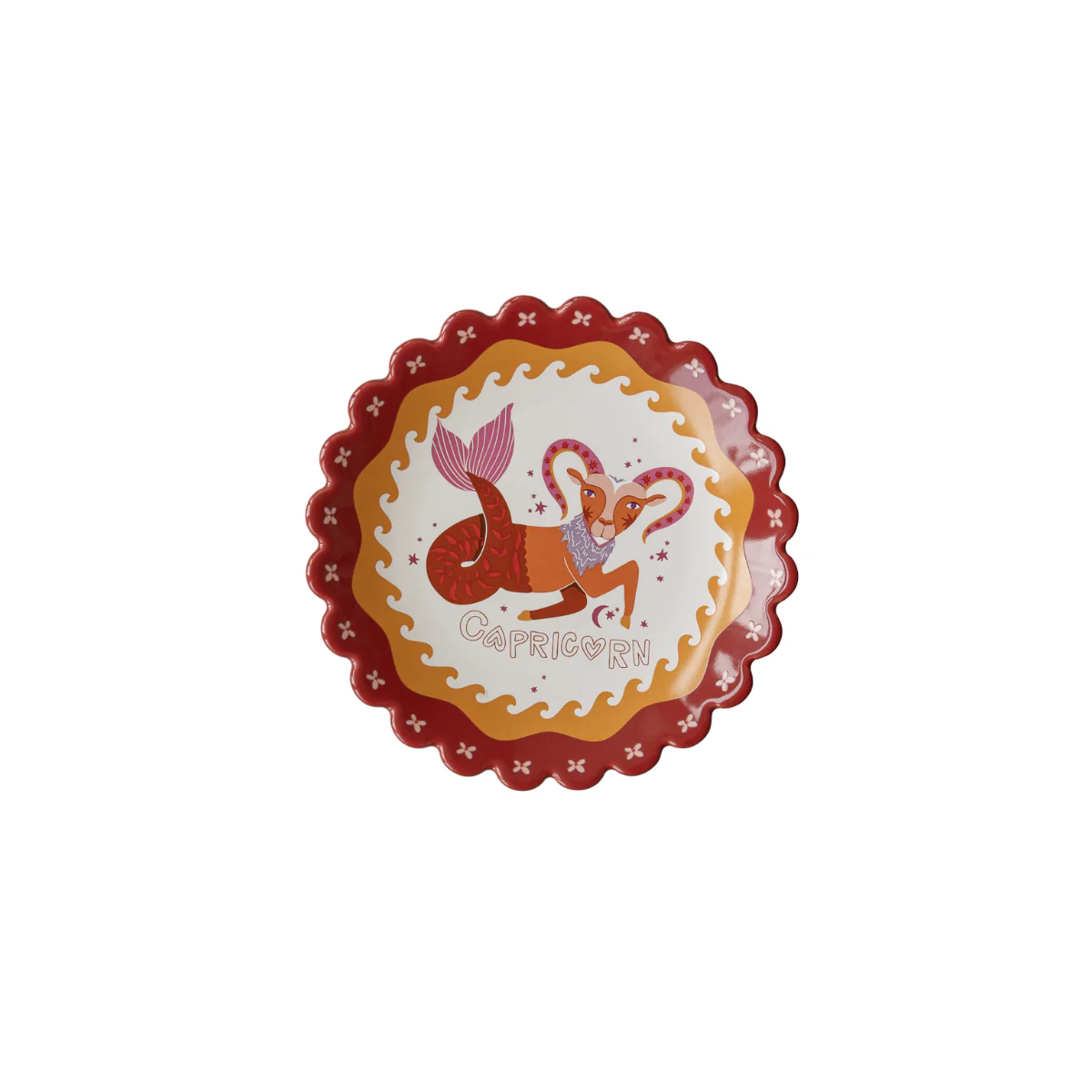 Assiette Zodiac Sign - Capricorne