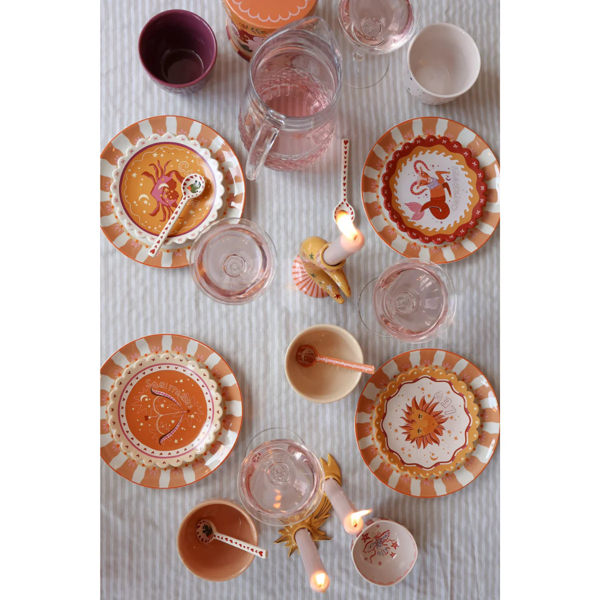Assiette Zodiac Sign - Capricorne - Image 2