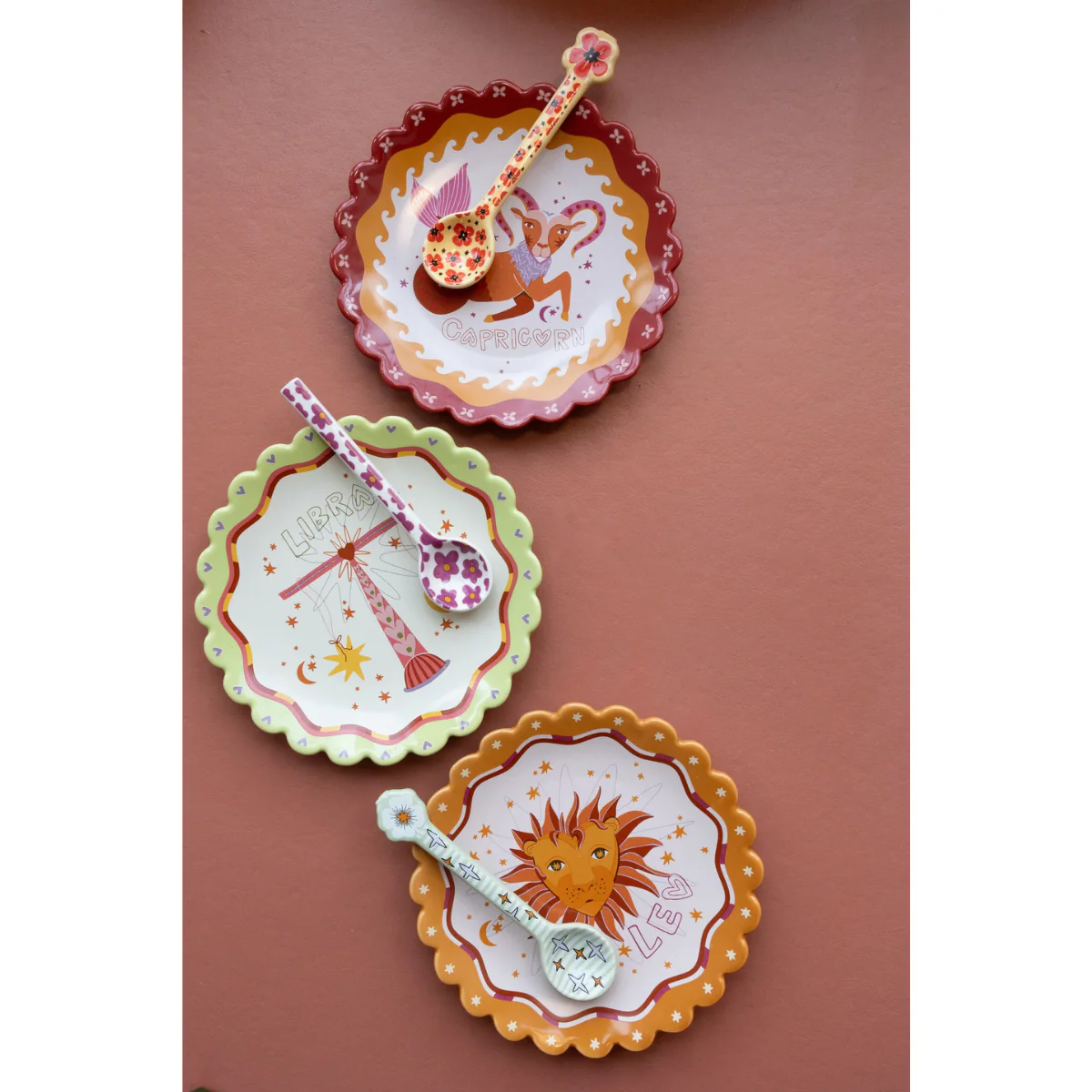 Assiette Zodiac Sign - Capricorne - Image 3