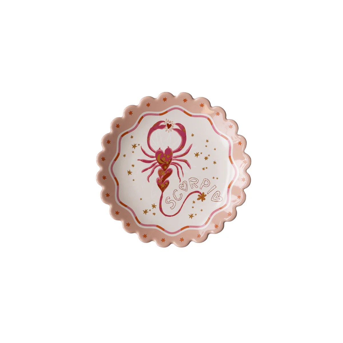 Assiette Zodiac Sign - Scorpion