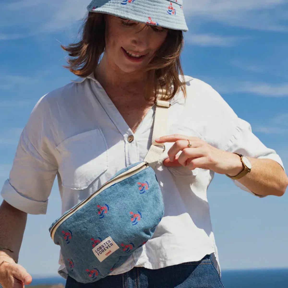 Banane Denim Lobster Forever - Adulte - Image 4