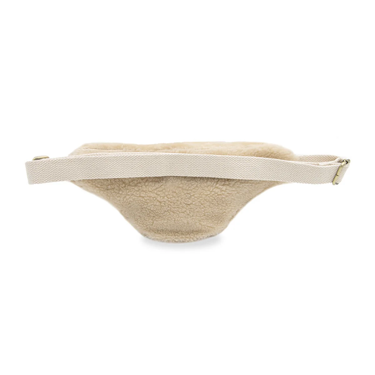 Banane Olivia en fourrure - Beige - Image 2