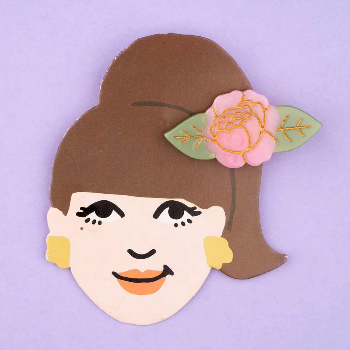 Barrette Pivoine - Image 3