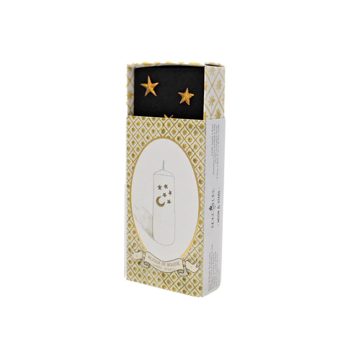 Bijou De Bougie Moon & Stars Doré - Image 4