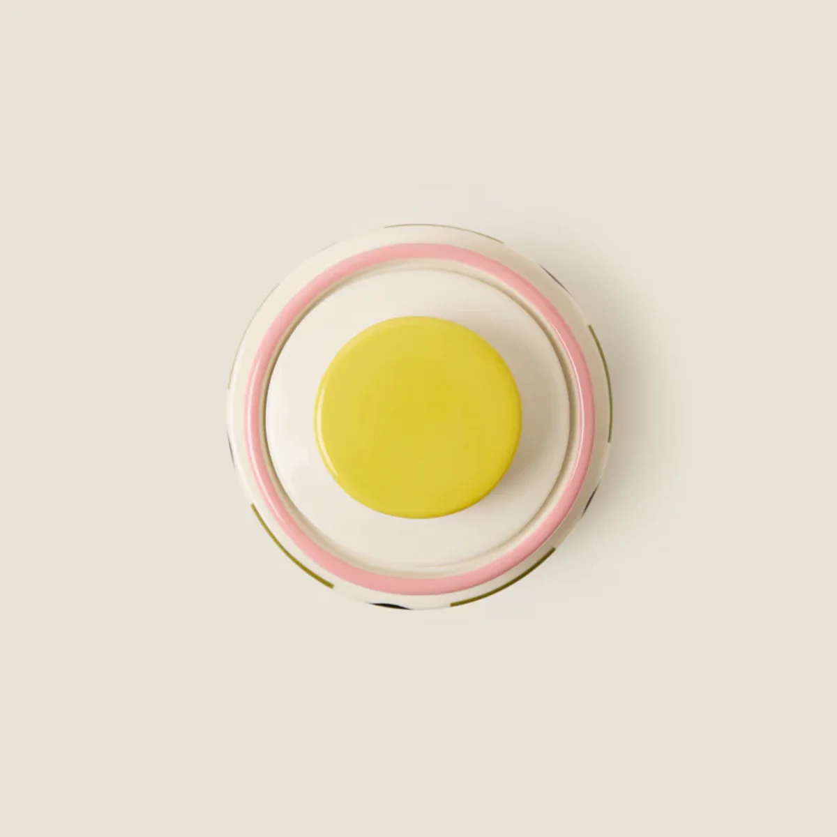 Bocal Carre Ovale à pois Rose - Orla Kiely - Image 2