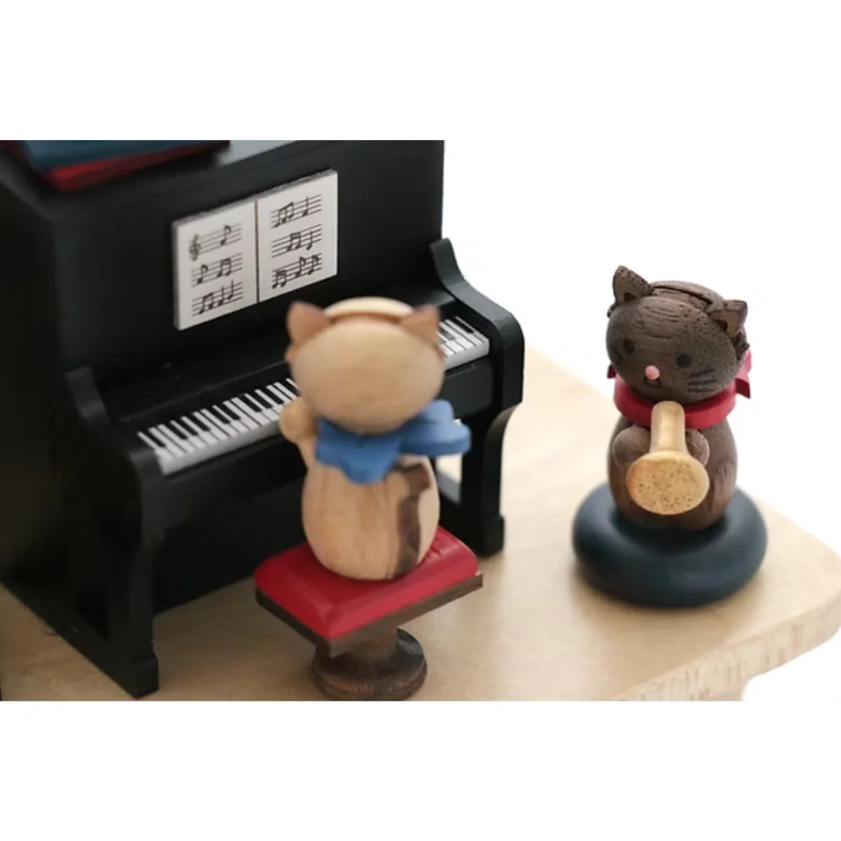 Boîte à musique - Chats jouant du piano n°12 - Image 5