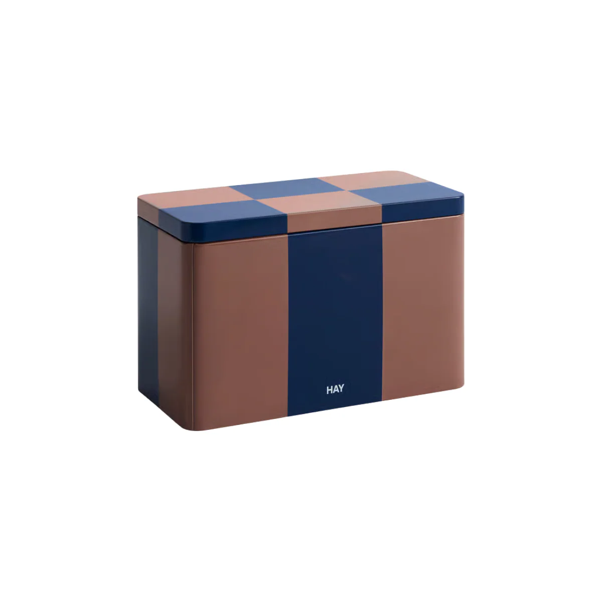 Boîte Tin à carreaux M - Noir & Blanc - Image 3