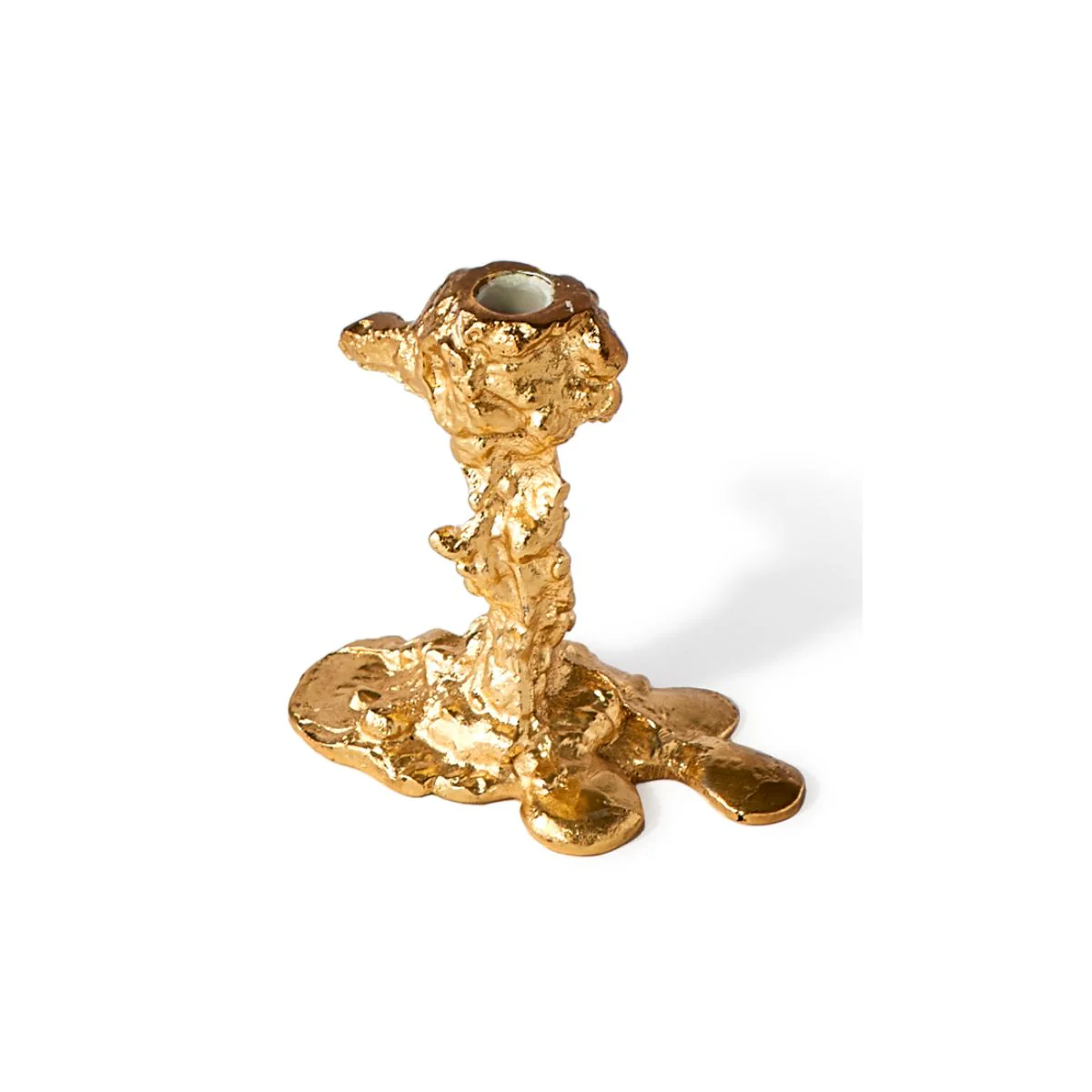 Bougeoir Drip - Doré - Image 3