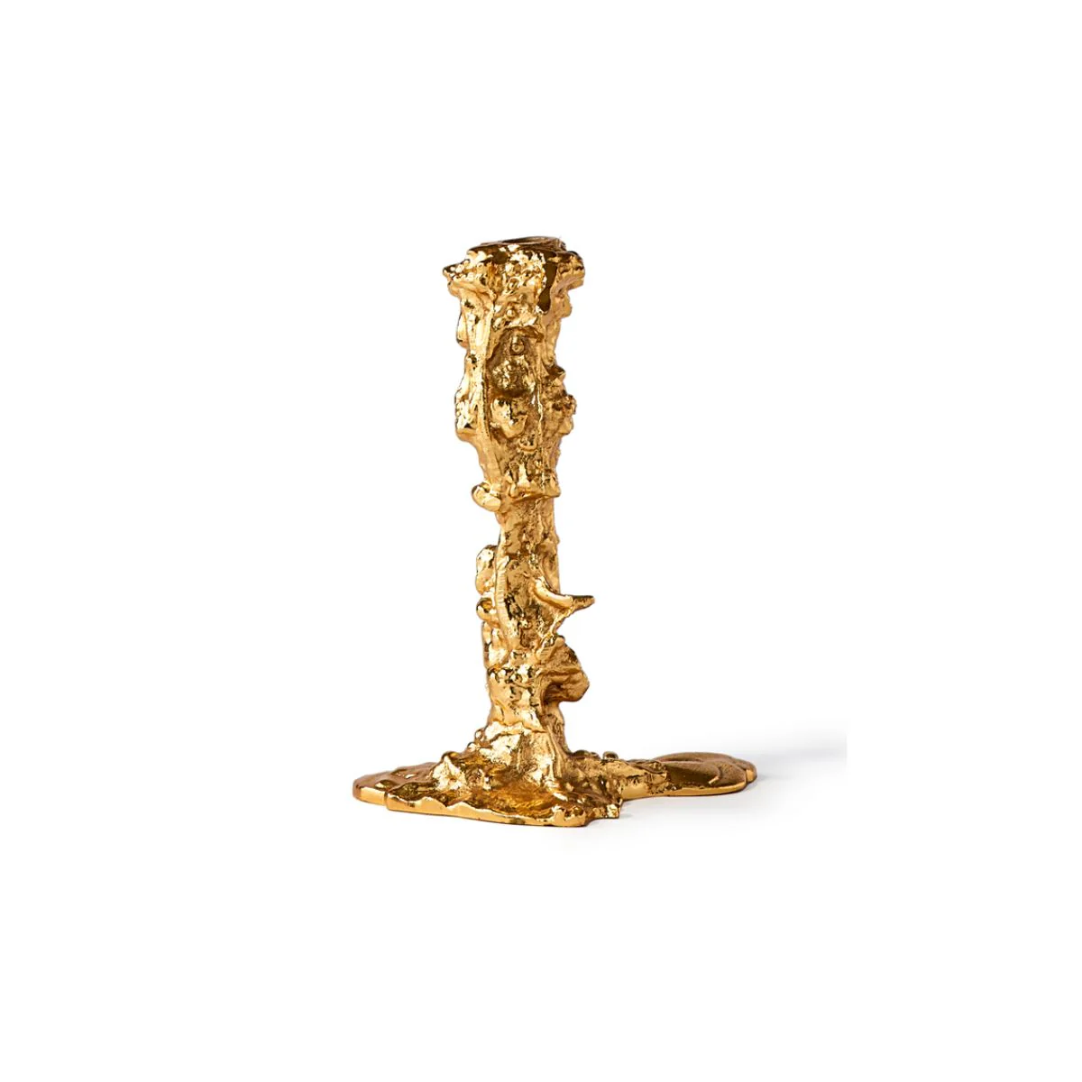 Bougeoir Drip - Doré - Image 4