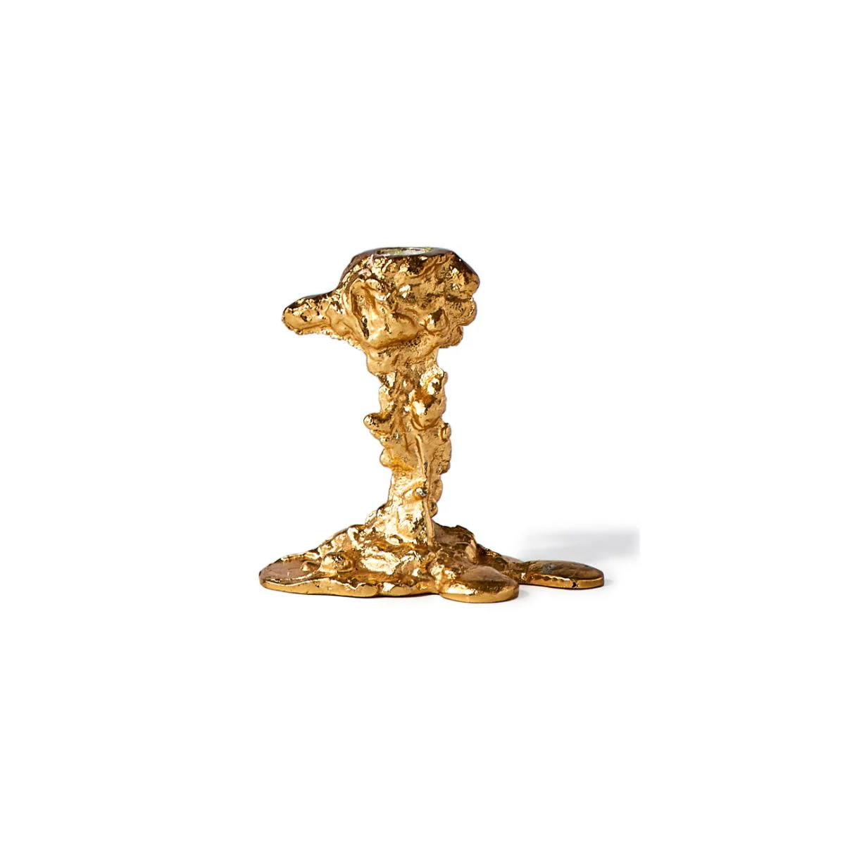 Bougeoir Drip - Doré - Image 6