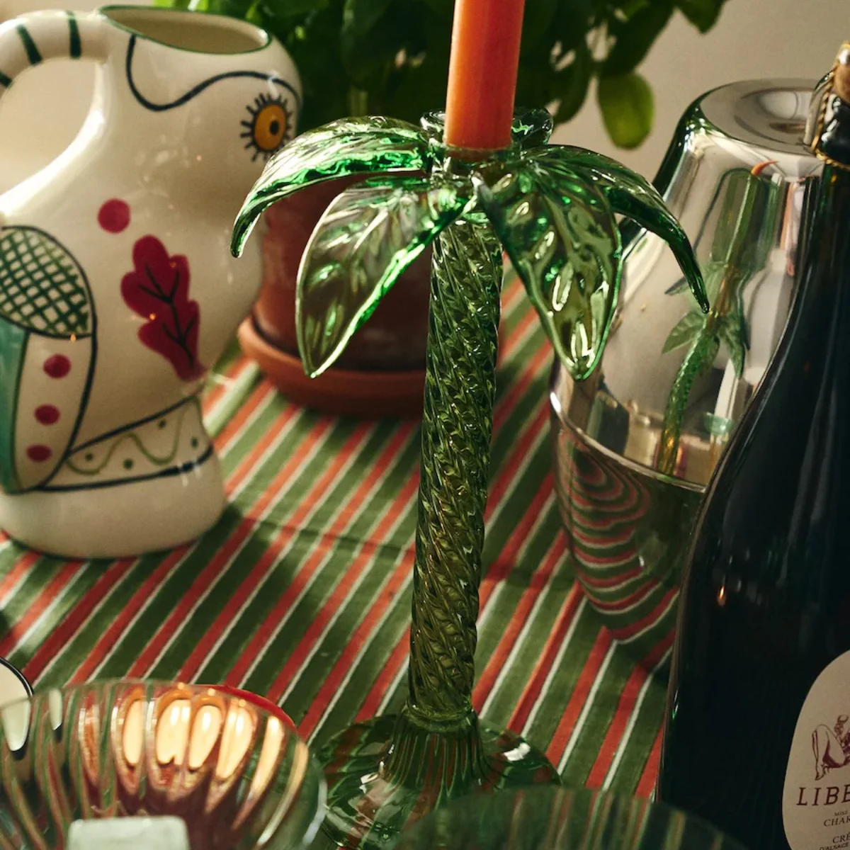 Bougeoir Sage Palm Tree - Image 2