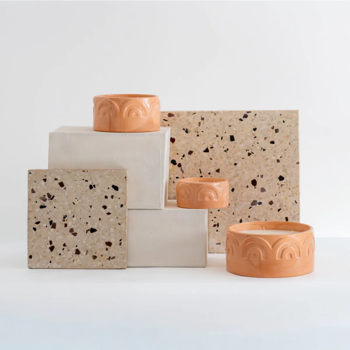 Bougie Bab Figuier - Rose Poudré - Image 3