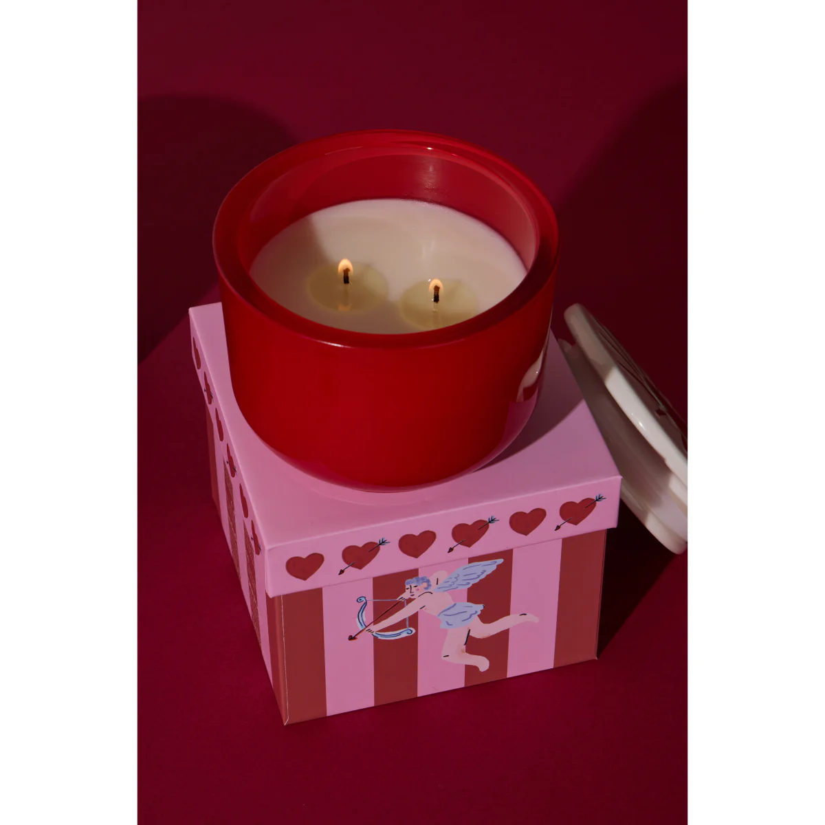 Bougie Charmed Heart Lid - Wild Fig & Rose - Image 9