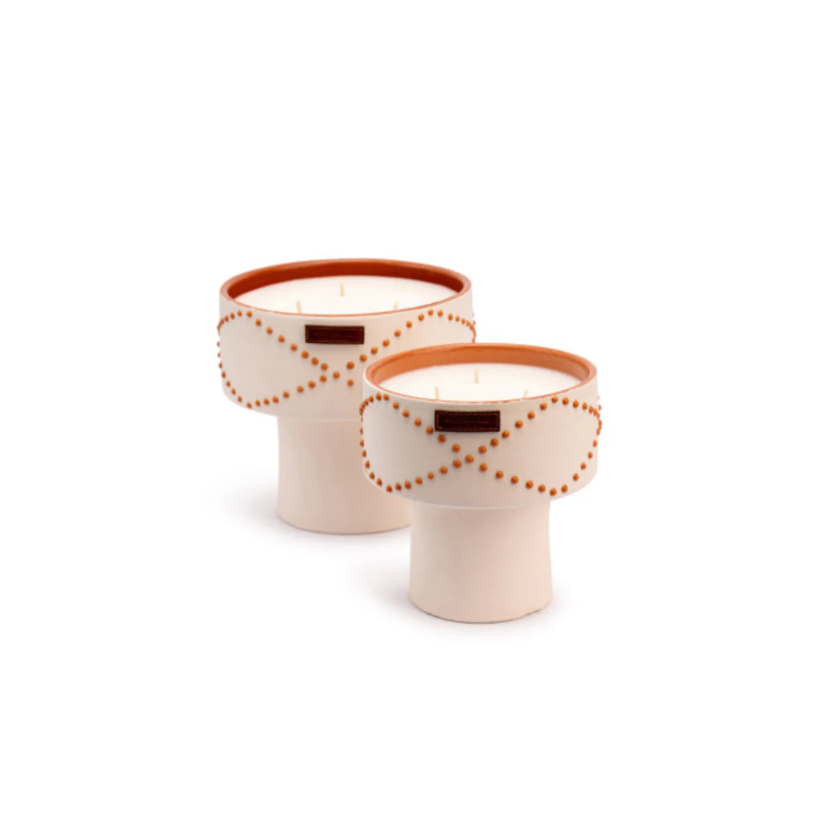 Bougie Coupe Nomad Dattes - Blanc Terra - Image 2