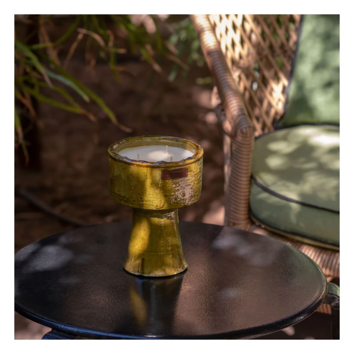 Bougie Coupe Tamegrout - Fleur d'Oranger Jaune - Image 2