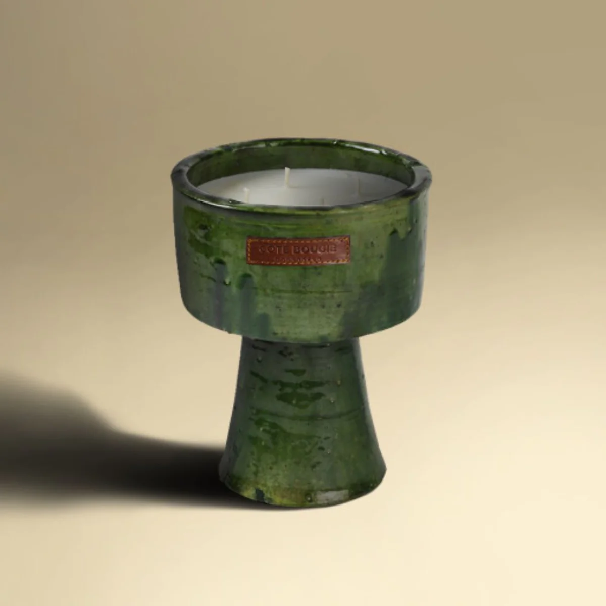 Bougie Coupe Tamegrout - Menthe et Thé Vert - Image 3