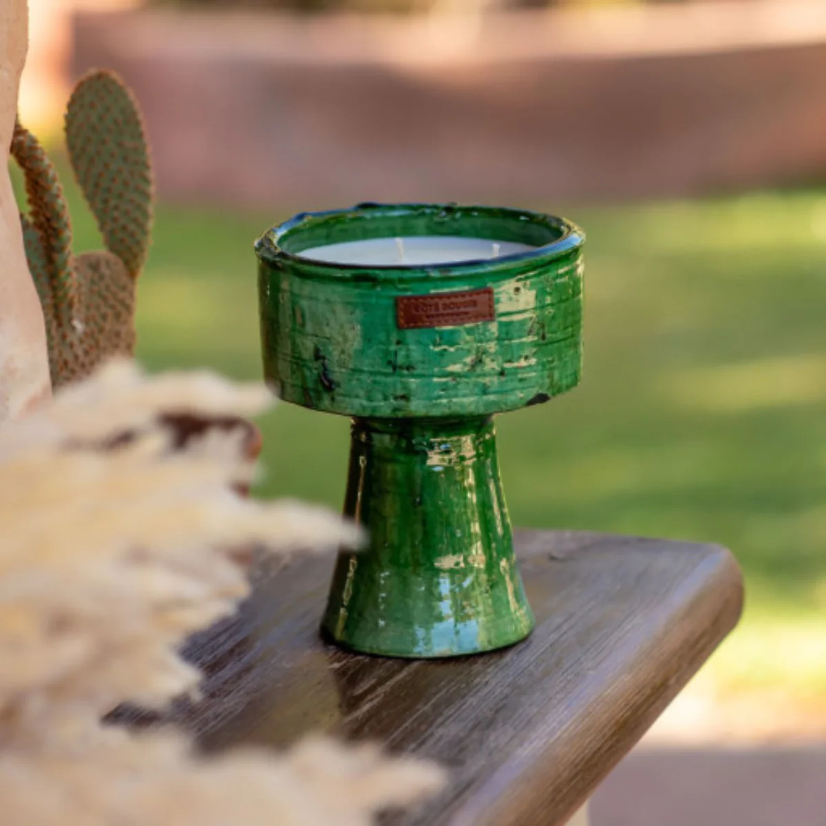 Bougie Coupe Tamegrout - Menthe et Thé Vert - Image 4