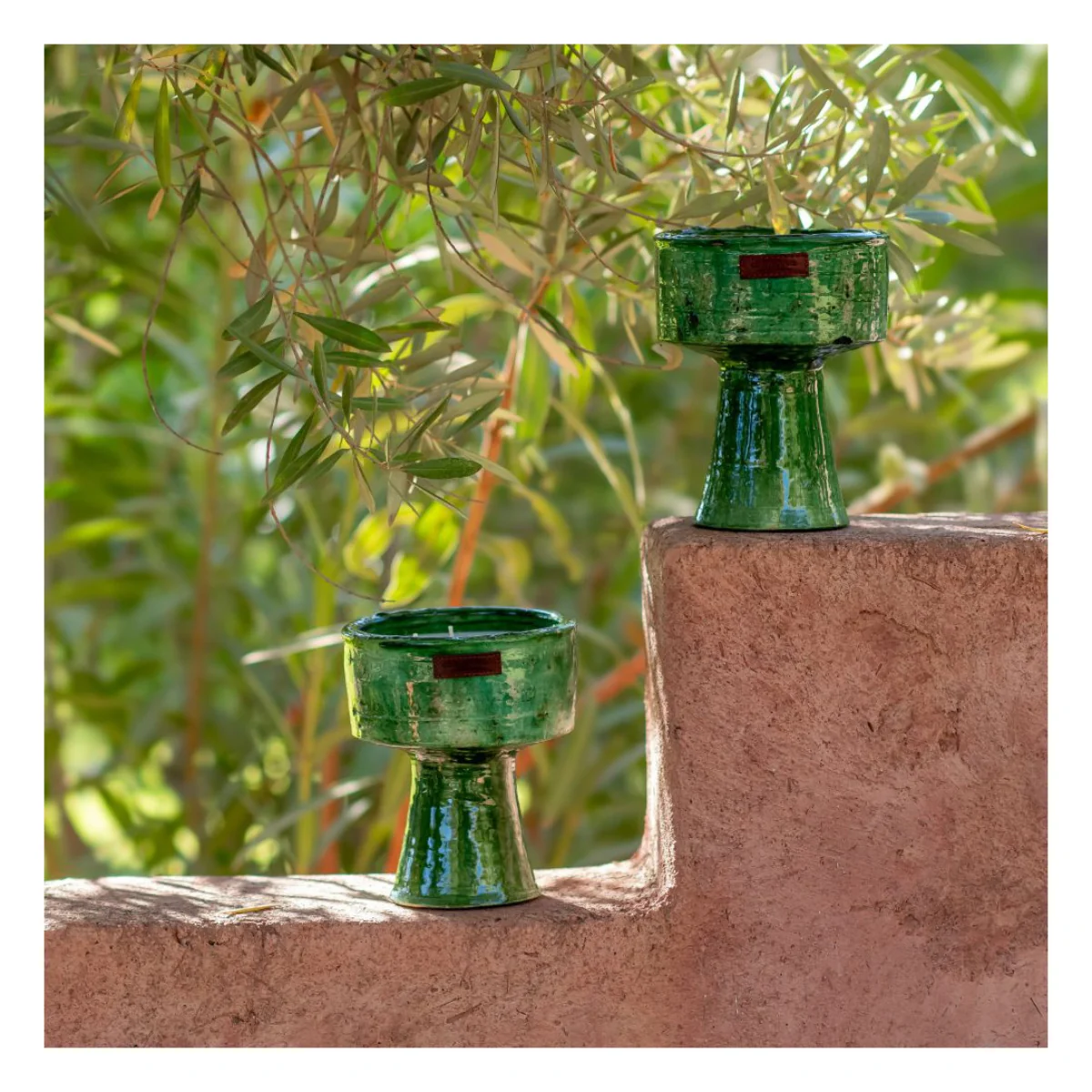 Bougie Coupe Tamegrout - Menthe et Thé Vert - Image 5