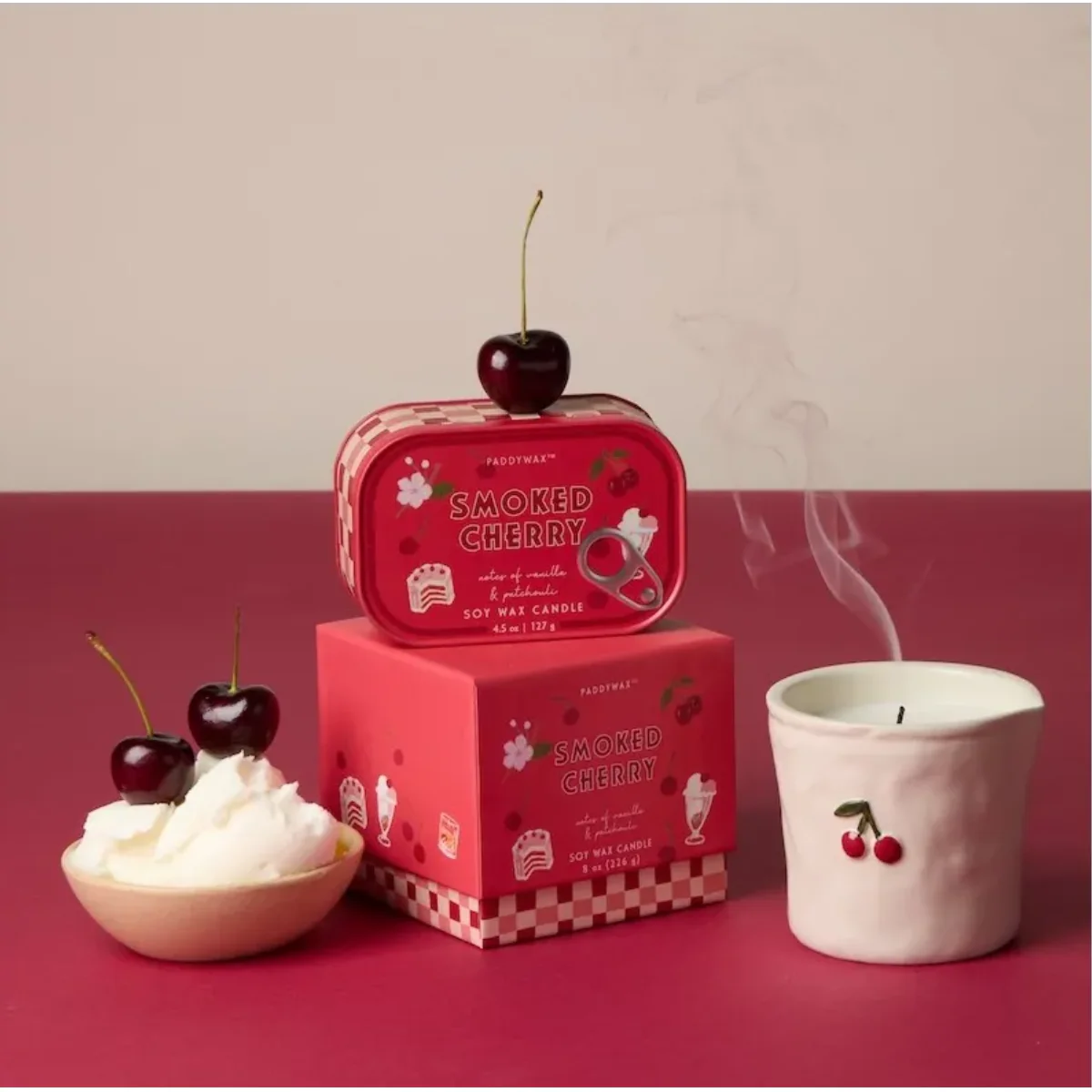 Bougie parfumée Bistro - Smoked Cherry - Image 3