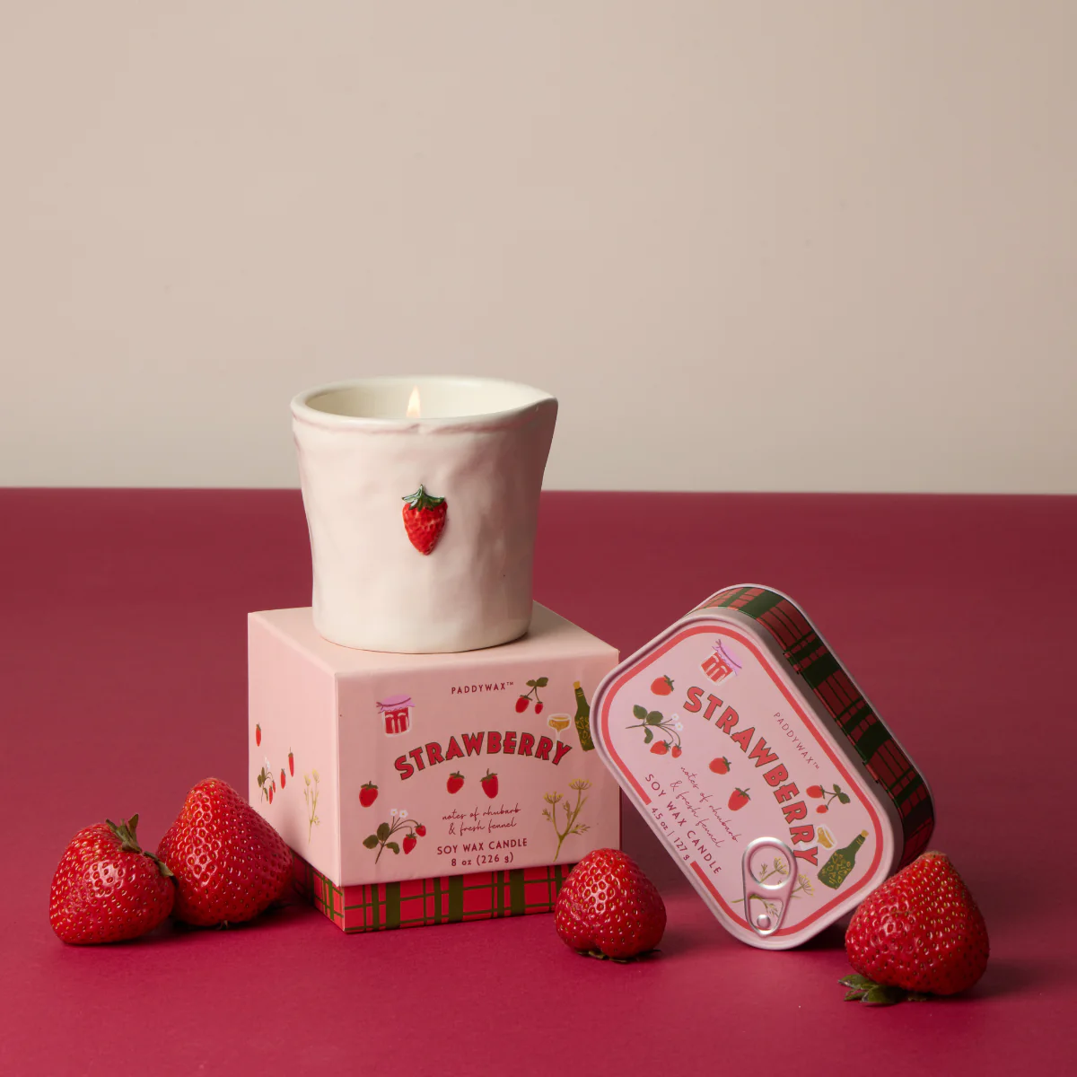 Bougie parfumée Bistro - Strawberry - Image 2