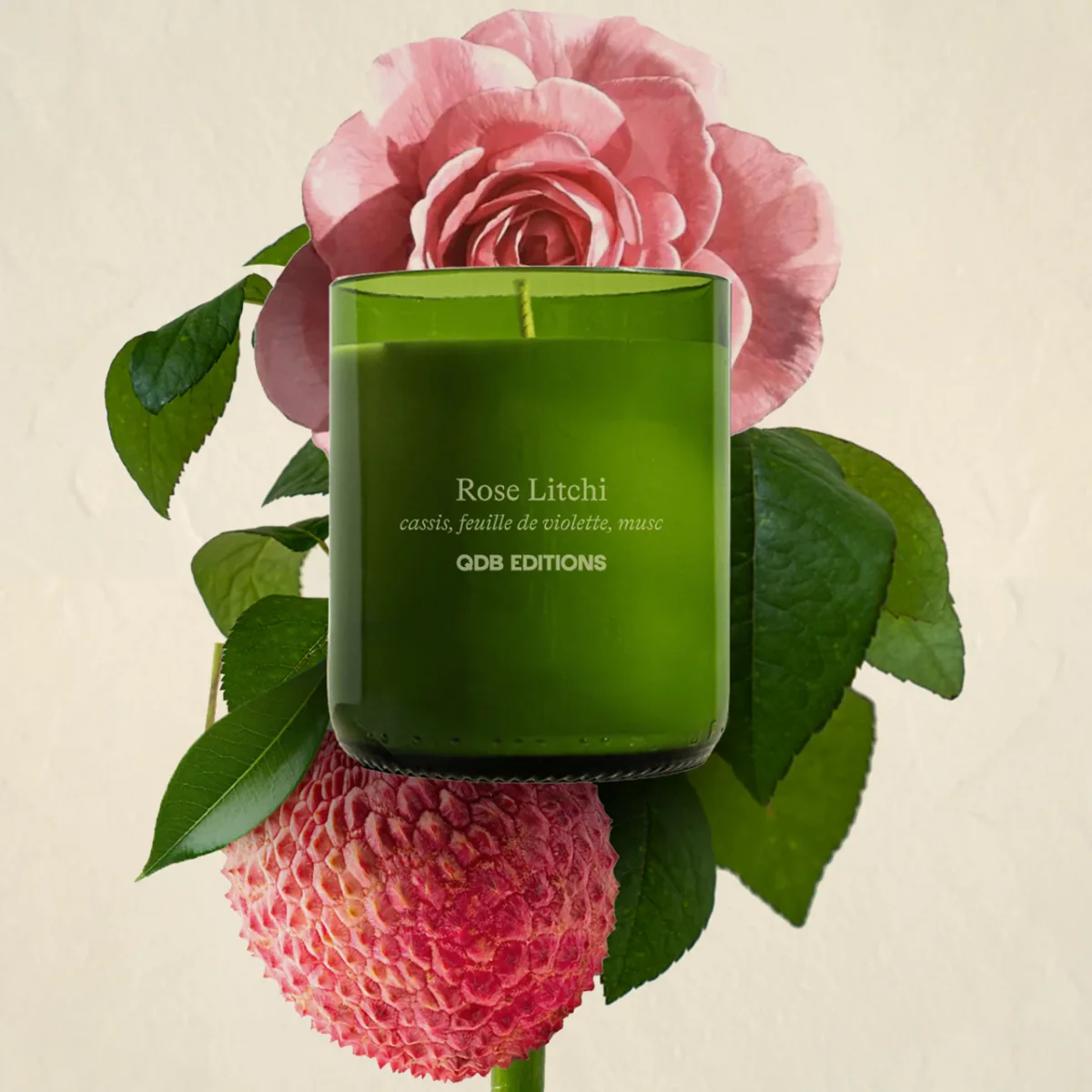 Bougie parfumée - Rose Litchi - Image 2