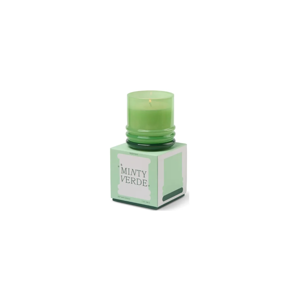 Bougie Stacked Bright Green and Dark Green - Minty Verde - Image 3