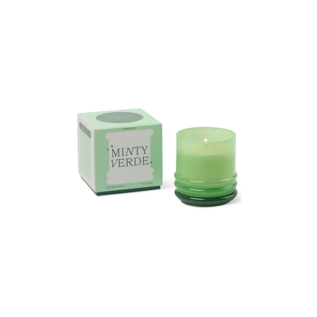 Bougie Stacked Bright Green and Dark Green - Minty Verde - Image 8