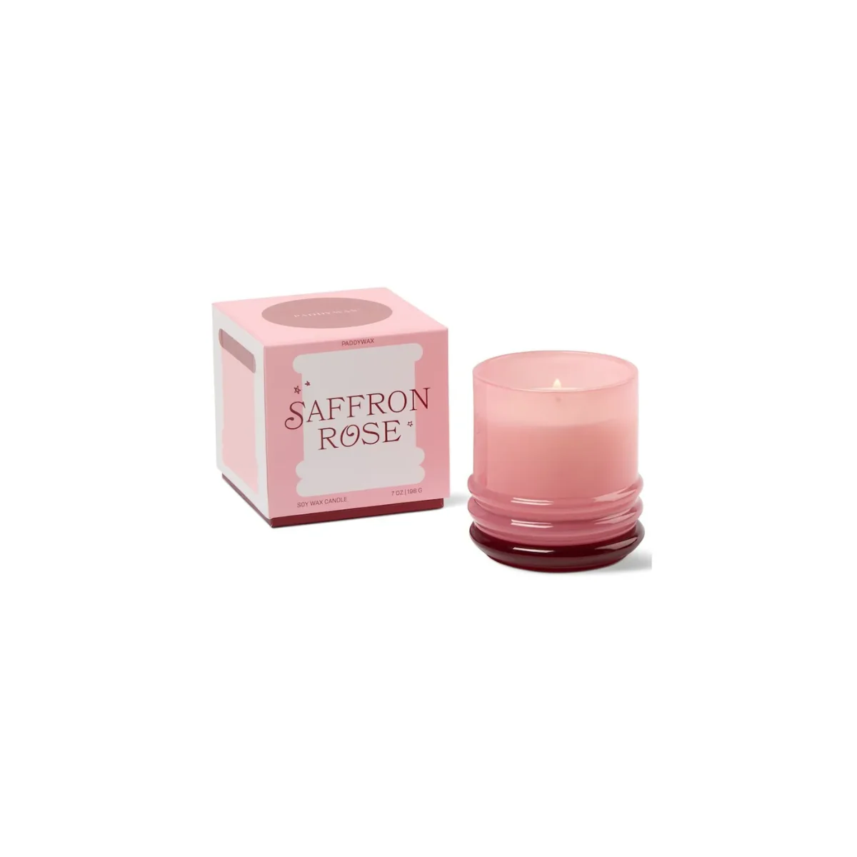 Bougie Stacked Pink and Red - Saffron Rose - Image 7