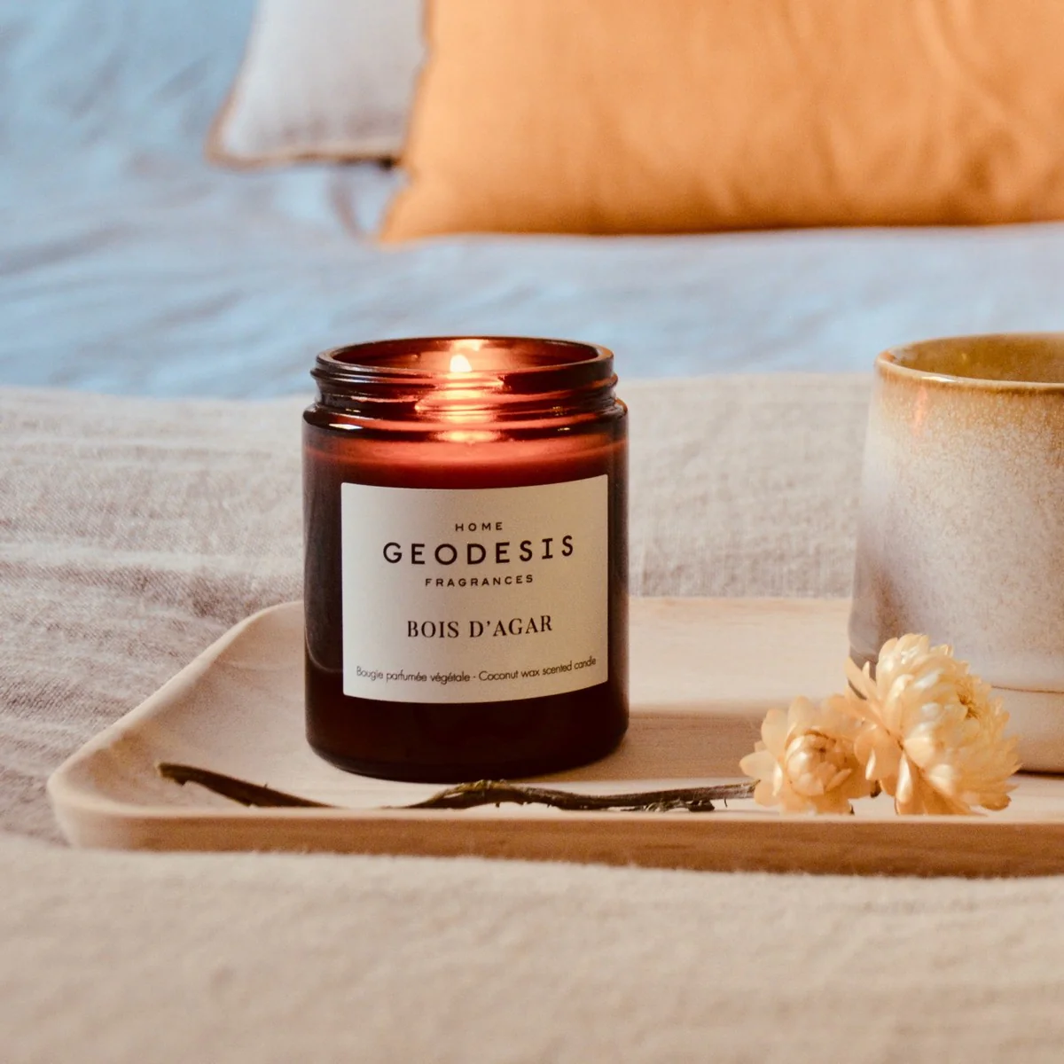 Bougie végétale parfumée - Bois d'agar - Image 3