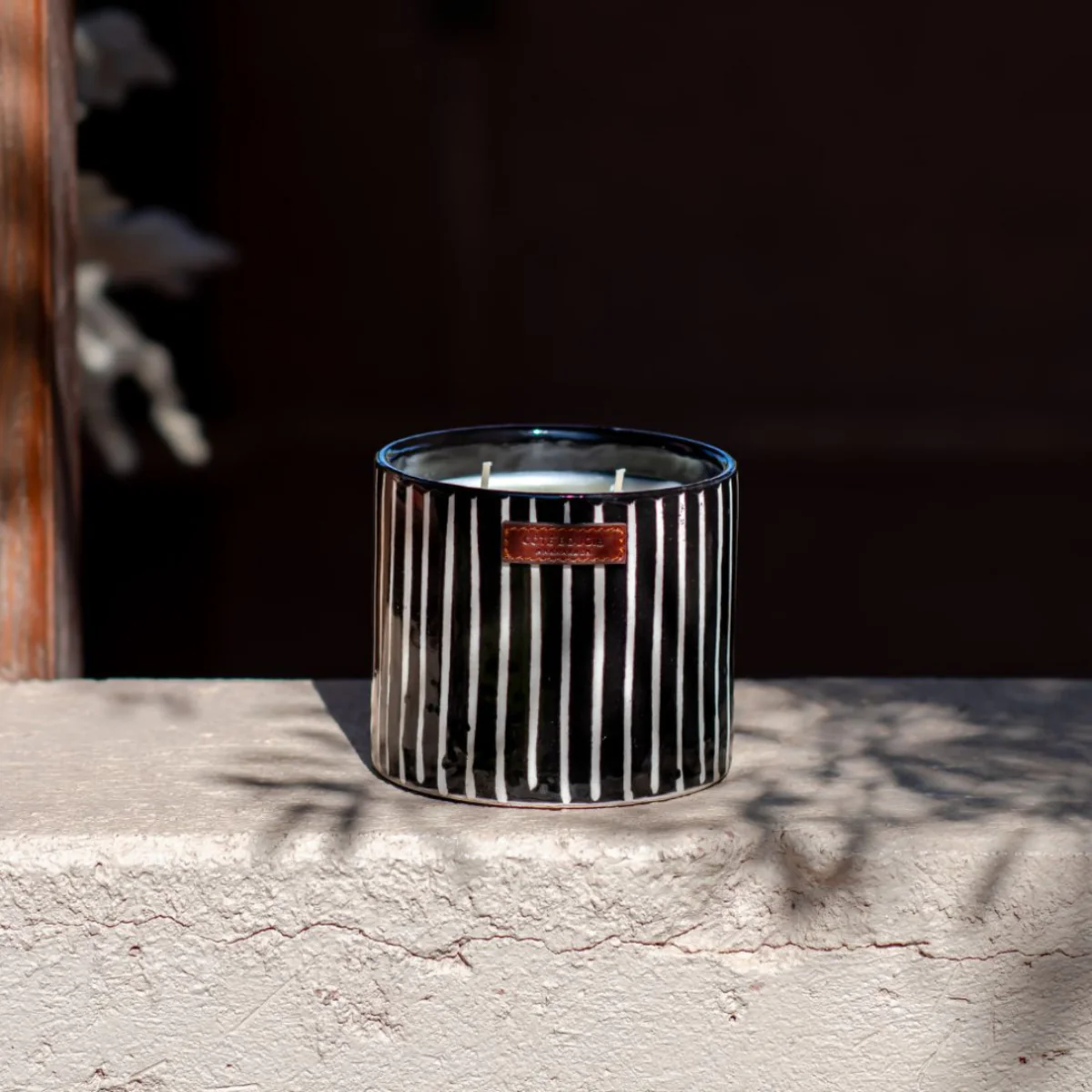 Bougie Zèbre Majorelle - Mandarine - Image 6
