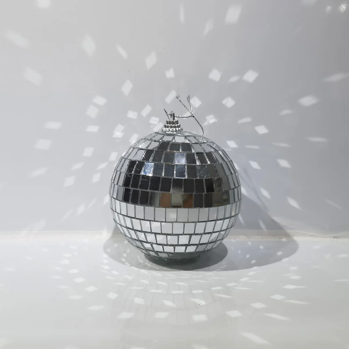 Boule Disco Ø 10 cm - Argent - Image 2