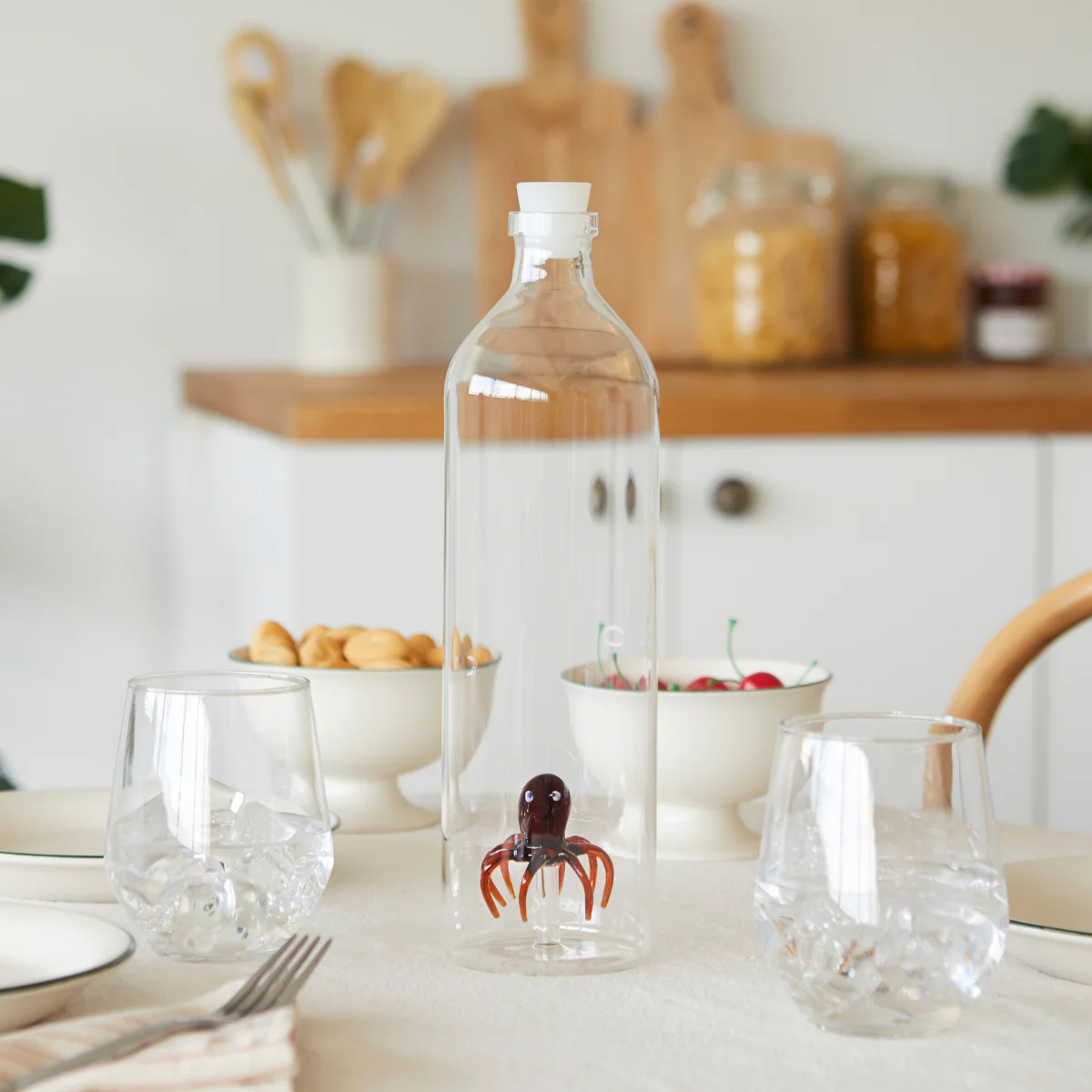 Bouteille Atlantis Octopus en verre borosilicate - 1,2 L - Image 4