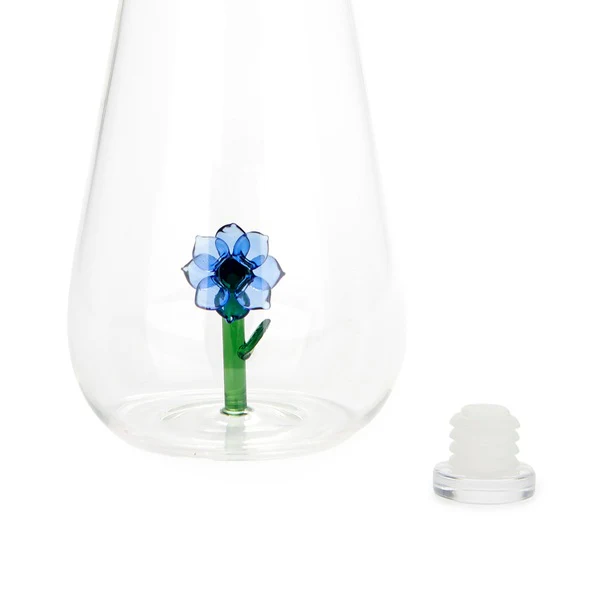 Bouteille Botanical Anémone 1L Bleu - Image 4