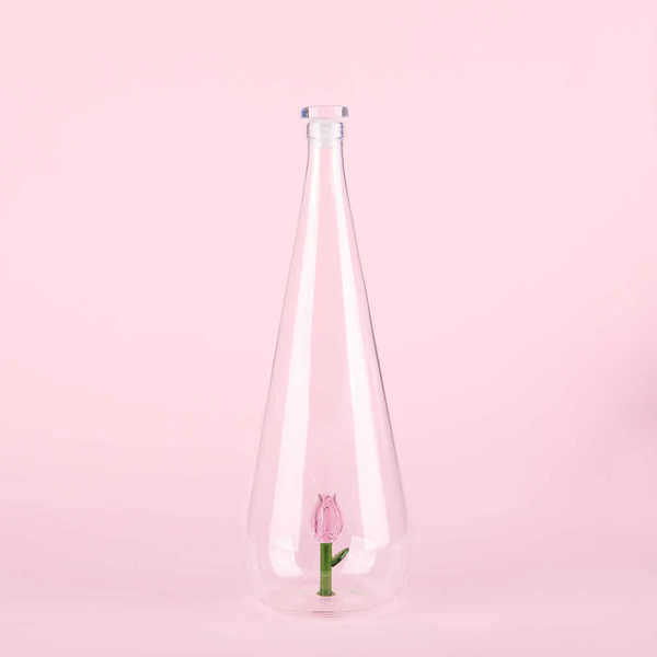 Bouteille Botanical Tulipe 1L Rose - Image 3