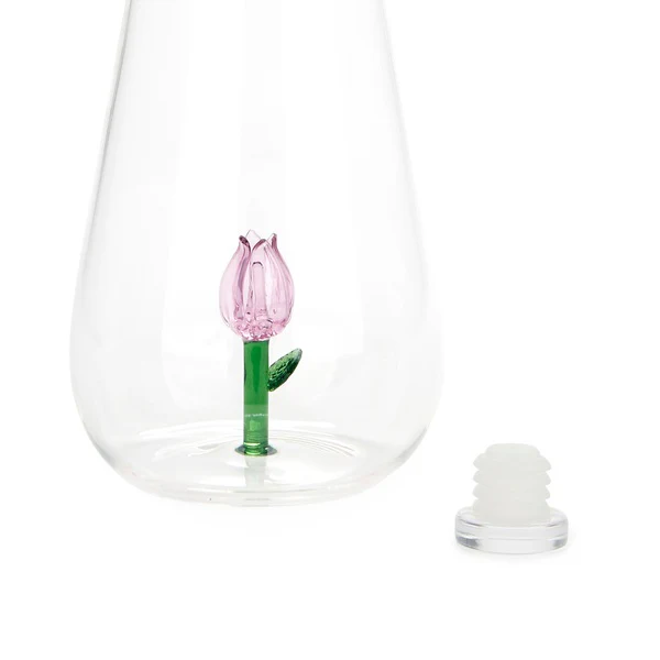 Bouteille Botanical Tulipe 1L Rose - Image 4