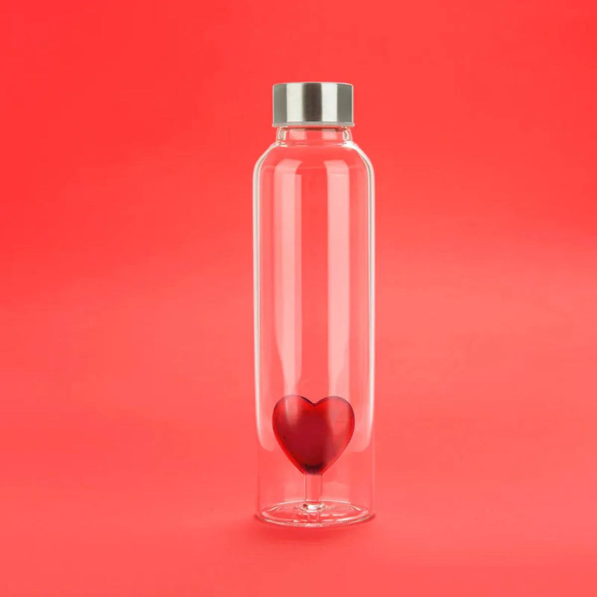 Bouteille Love en verre borosilicate - 0.5 L - Image 2