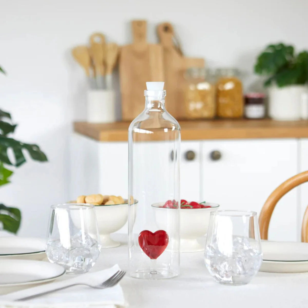 Bouteille Love en verre borosilicate - 1,2 L - Image 3