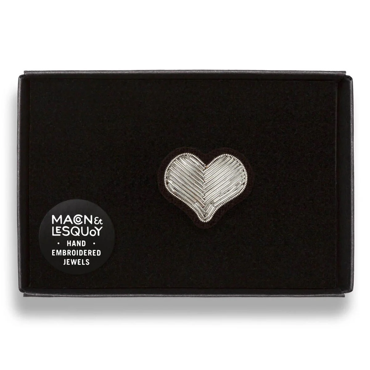 Broche Coeur - Argent - Image 4