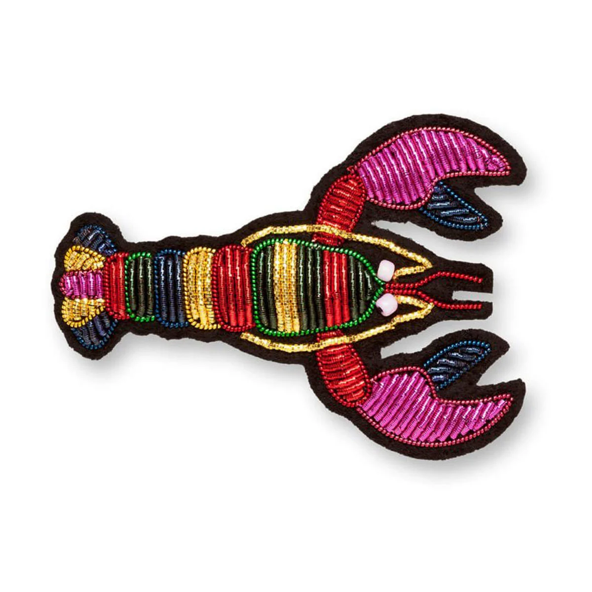 Broche Homard en Pyjama